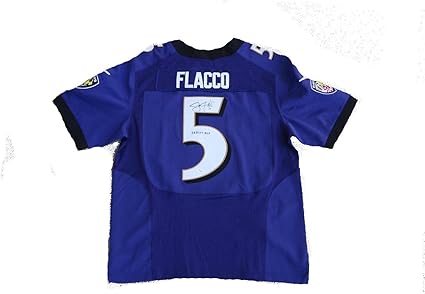 joe flacco signed jersey