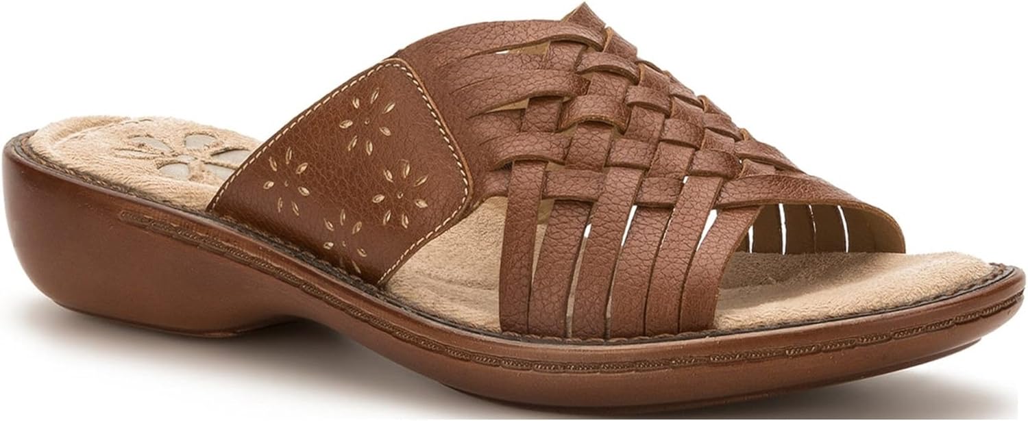 dr scholl's leather comfort sandals
