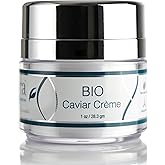 Lira Clinical BIO Caviar Crème - Daily Hydrating Facial Moisturizer with Advanced Peptide Complex and Vitamin C - Night Cream for Dry Skin - Travel Size Nourishing Cream for Skincare Routine - 1 oz