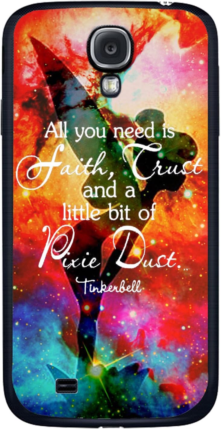Tinkerbell Peter Pan for Iphone and Samsung Galaxy Case (samsung s4 black)