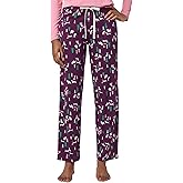 HUE womens Sleep and Lounge Pajama Separates, Christmas and Holiday Collection