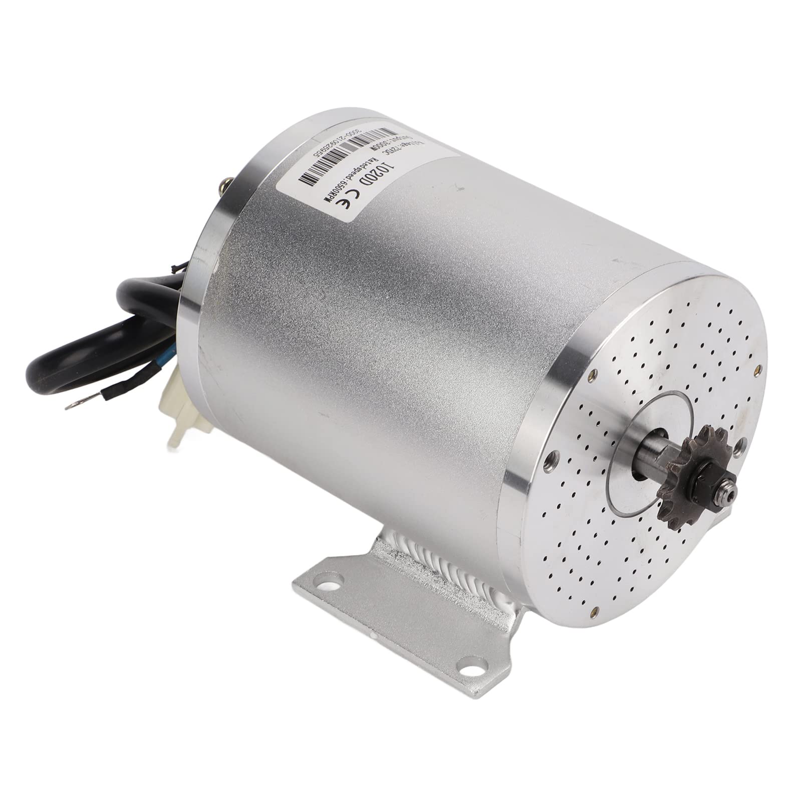 Electric Brushless DC Motor, 3000W Metal BLDC Motor for Electric Scooter for Go Kart