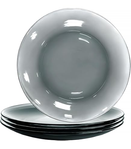 Dessous De Plat En Verre Transparent H&H - Carré 32 X 32 Cm - Compatible Lave-vaisselle Et Micro-ondes