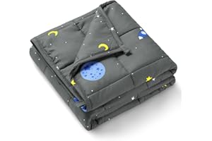 Mr. Sandman Weighted Blanket 7 lbs Twin/Full-Size Bed, Best for 50-90lb Breathable Heavy Throw Blankets for Sleeping - 41" x 