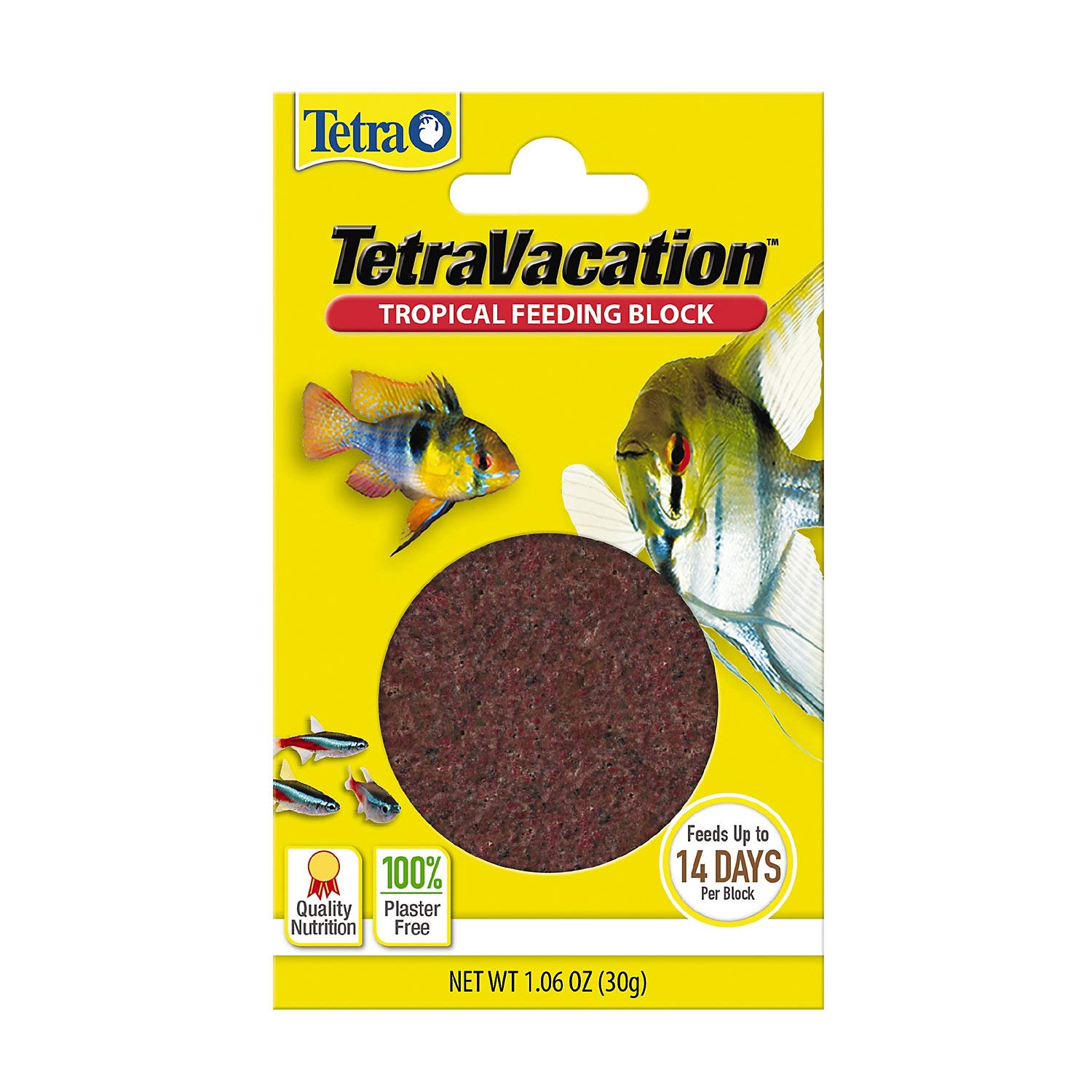 TetraPond Vacation Food Slow Release Feeder Block, 3.45 Ounce 16477