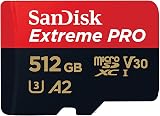 SanDisk Extreme Pro 512GB microSDXC Memory Card + SD Adapter U3 V30 A2 view 3