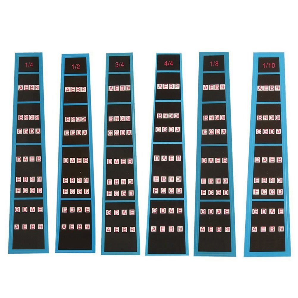 guide Fret Sticker Fingerboard Guide Finger Violin Meiso Label (4 