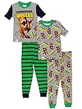 LEGO Jurassic World Boy's 2fer 4 Piece Short Sleeve