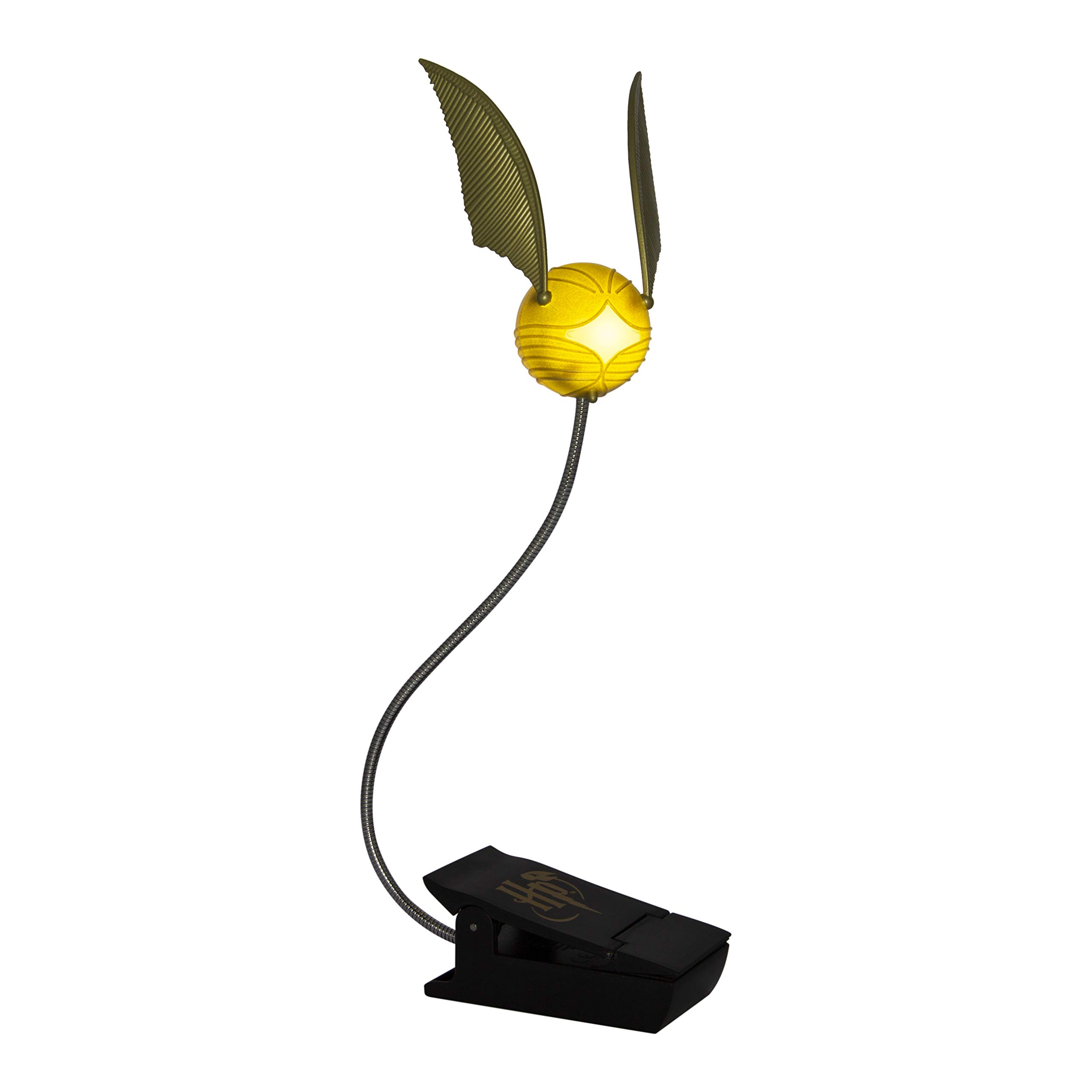 Photo 1 of Paladone Golden Snitch Lumi Clip | Convenient Harry Potter Themed Reading Light | Dual Powered by Batteries or USB, Gold