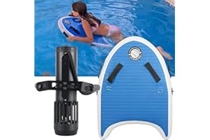 DS DCCMS Underwater Scooter with Mini Paddle Board, Thumb Control Sea Scooter with Action Camera Mount, Suitable for Surfing, Scuba Diving & Snorkeling, Portable & Powerful Water Scooter