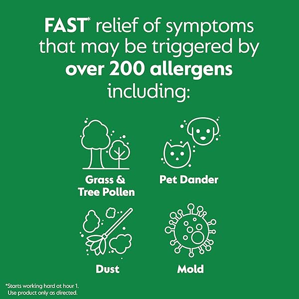 ZYRTEC 24 HOUR ALLERGY RELIEF LIQUID GELS, ANTIHISTAMINE CAPSULES WITH CETIRIZINE HCL ALLERGY MEDICINE FOR ALL-DAY RELIEF FROM RUNNY NOSE, SNEEZING, ITCHY EYES & MORE, 12 COUNT