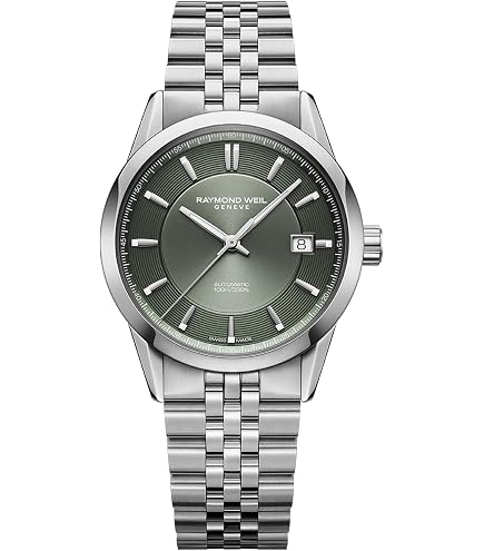 Amazon.com: RAYMOND WEIL Automatic Watch 2771-ST-52051, Silver
