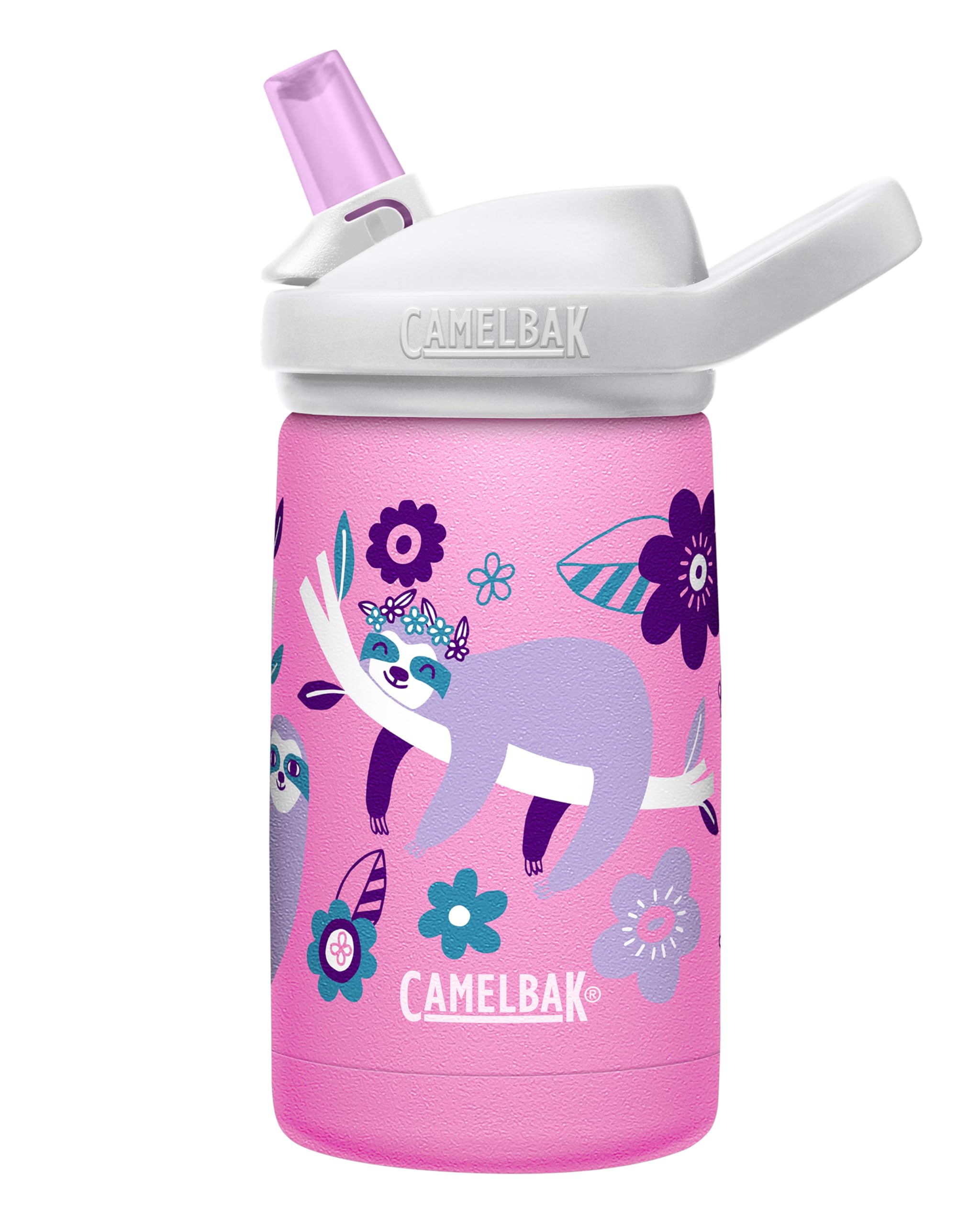 CAMELBAK Eddy Drinking Bottle Flowerchild Sloth 12 oz
