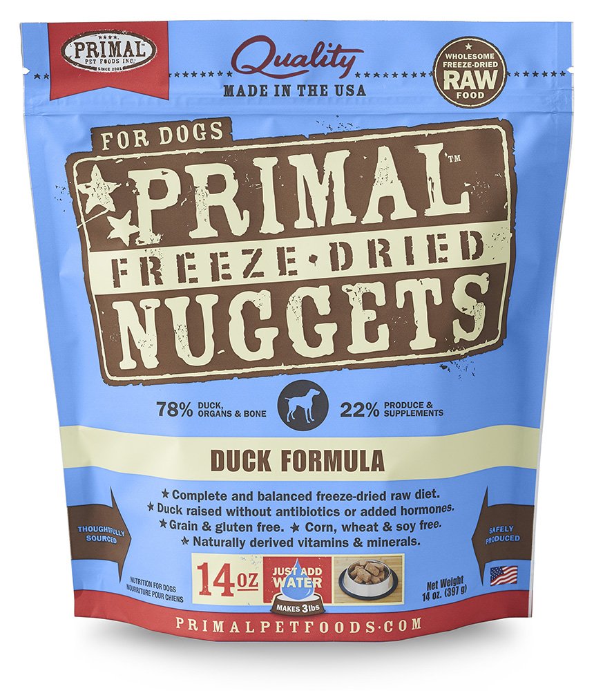 Primal Pet Foods Freeze-Dried Nuggets Dog Food