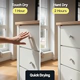 Hemway Chalk Paint Light Grey Stone 1L Matt Finish Furniture & Walls view 7