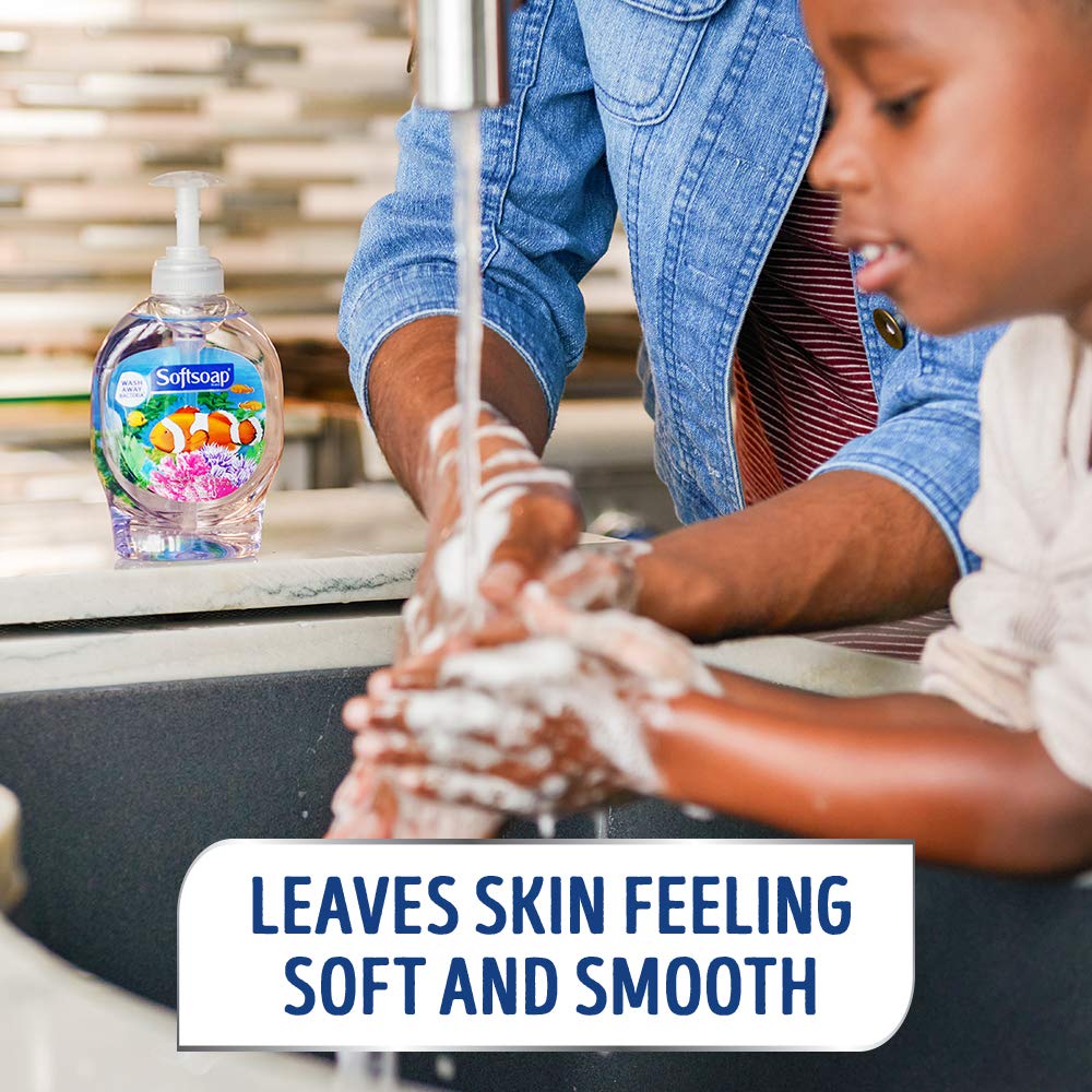 Softsoap Liquid Hand Soap, Aquarium Series - 7.5 fluid ounces (6 Pack) : Beauty