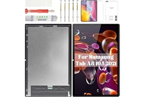 BEXUPULL for Samsung Tab A8 Screen Replacement for Samsung Galaxy Tab A8 10.5 Digitizer Touch Screen 2021 for Samsung SM-X200 LCD Display Repair Kits SM-X205 Black 10.5"