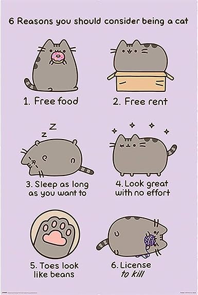 toe beans pusheen
