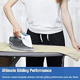 BEAUTURAL 2400W Steam Iron with LCD Display & Double Ceramic Soleplate view 6