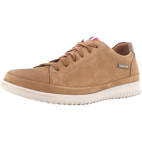 Amazon.com | Mephisto Men's Leon Sneaker, Brown Mikado, 11