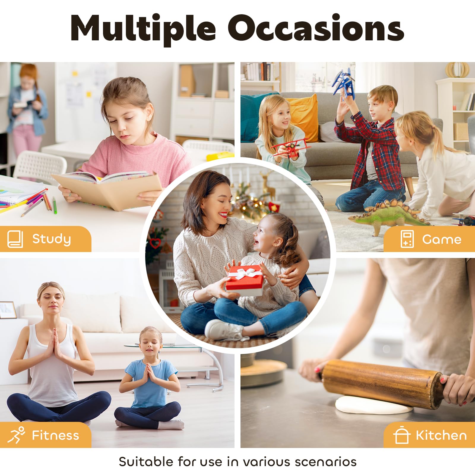 Visueller Timer für Kinder – 60-Minuten Countdown Kurzzeitwecker visuell – Zeitmanagement-Tool zur Förderung bei ADHS & Autismus Einschulung & für den Kindergarten (Grün) 6