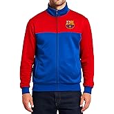 Icon Sports Officially Licensed FC Barcelona Soccer Track Jacket - Unisex Adult