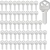 KW1 Blank Key Blanks, Pack of 50 Blank Keys in Premium Copper Structures Blank Keys