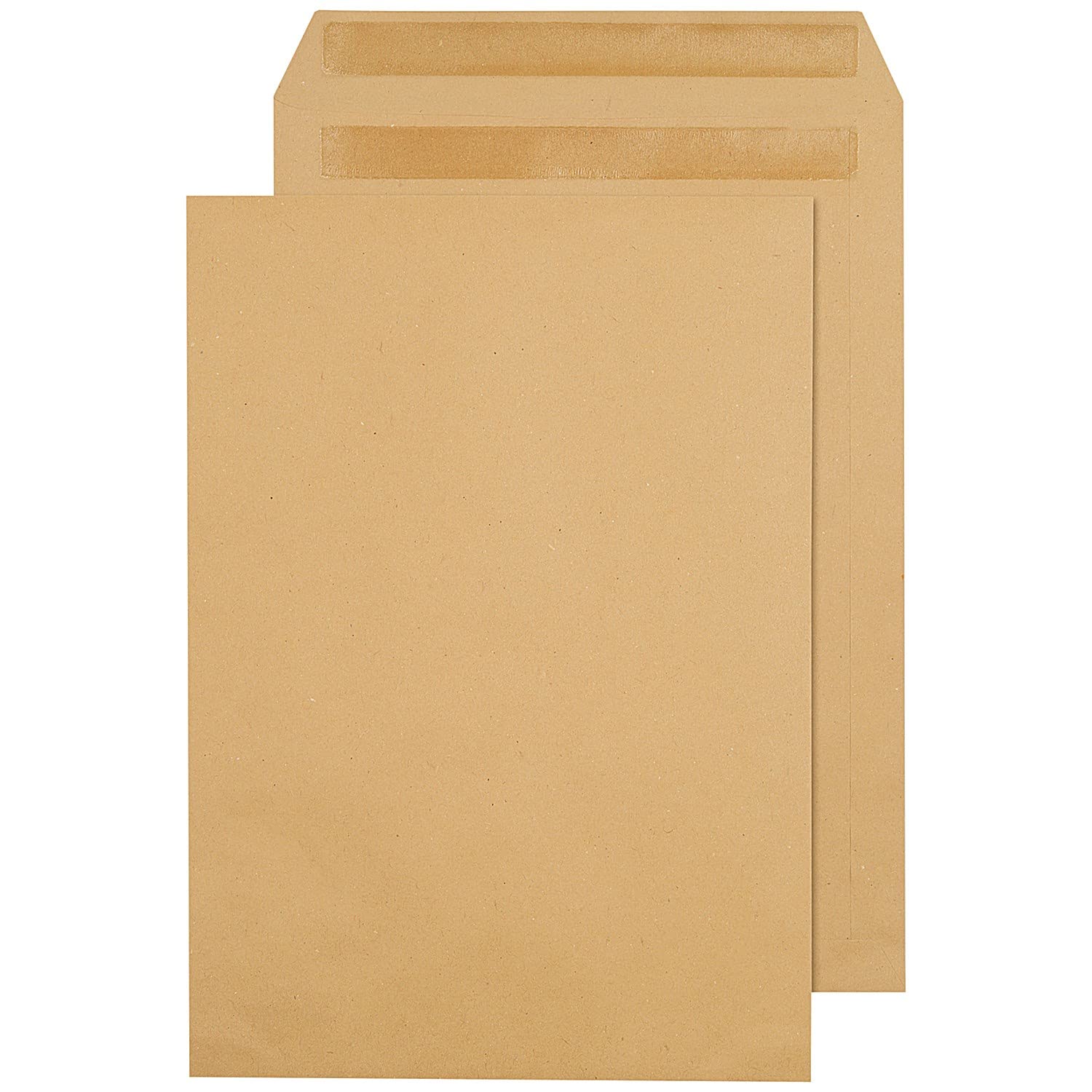 Q-Connect C4 Envelopes Pocket Self Seal 80gsm Manilla (Pack of 250) — image 1