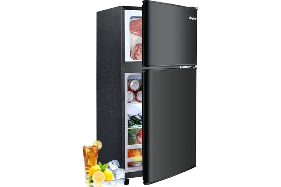 Best Compact 3.2 Cubic Foot Double Door Fridge 2026