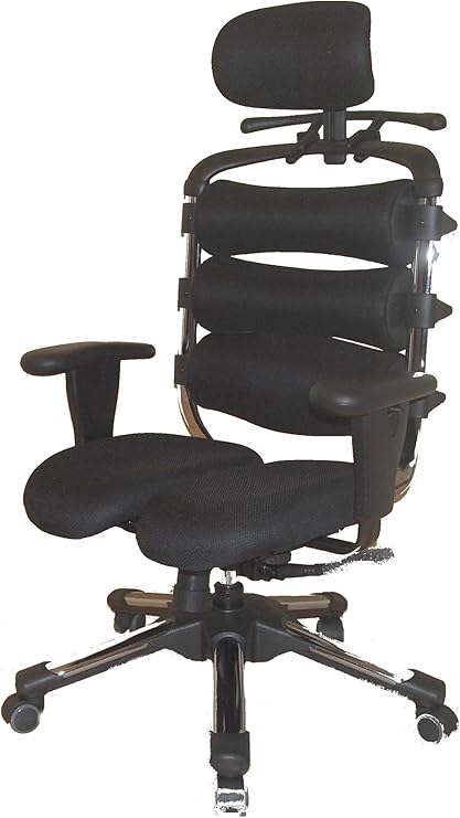 Amazon Co Jp Hara Chair ハラチェアー パスカルv ブラック Densan ホーム キッチン