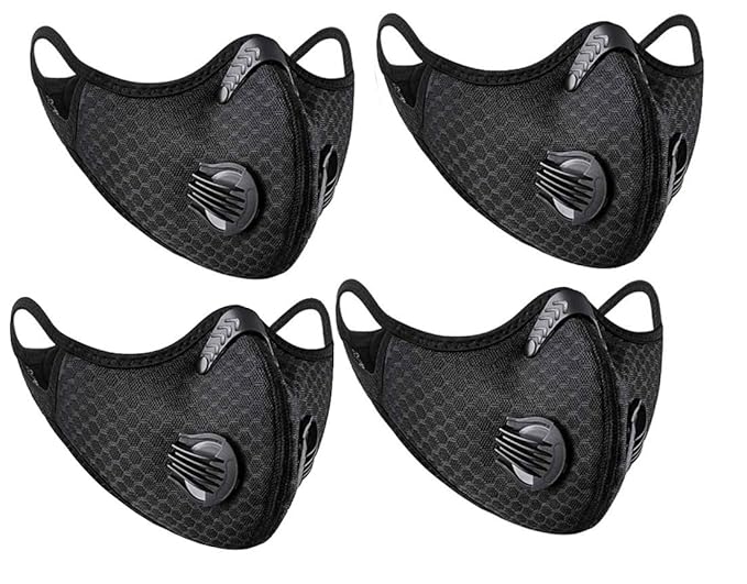 YOUNG LOVE Women and Men Sports Headwear for Cycling Black