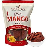 Chili Mango Dried Fruit Slices 1 lb, Spicy Mango Slices, Mango Con Chile, Mango Enchilado, Chilli Mango, Chile Mango, Mexican Fruit Snack, Spicy Dried Mango by New to Town