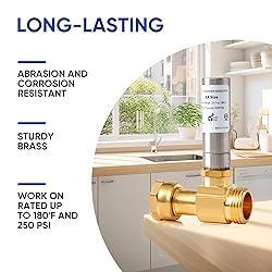 SECKWHALE, Stainless Steel Water Hammer Arrestor