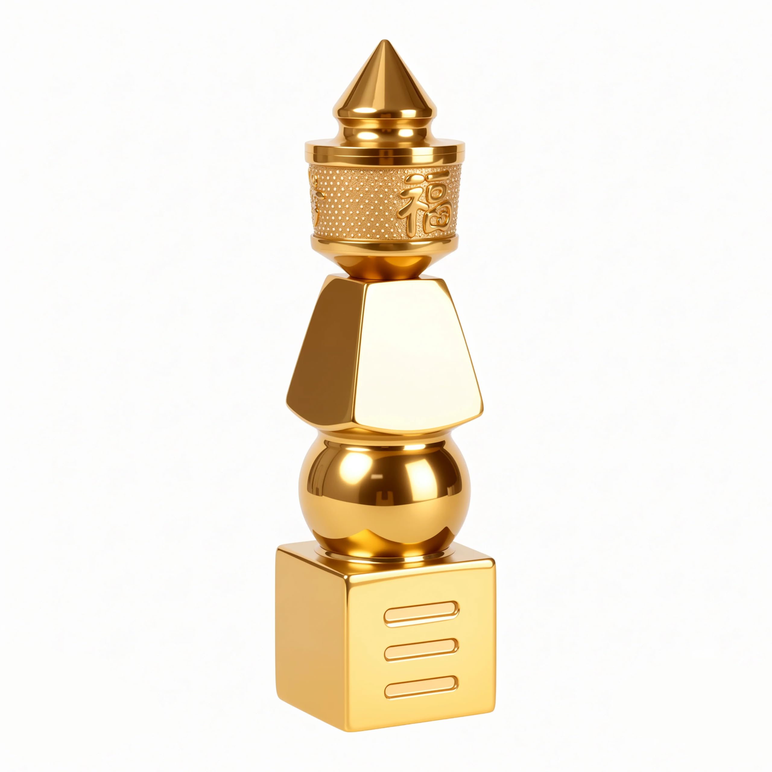 I-MART 5 Element Pagoda Feng Shui Decor (6-inch)