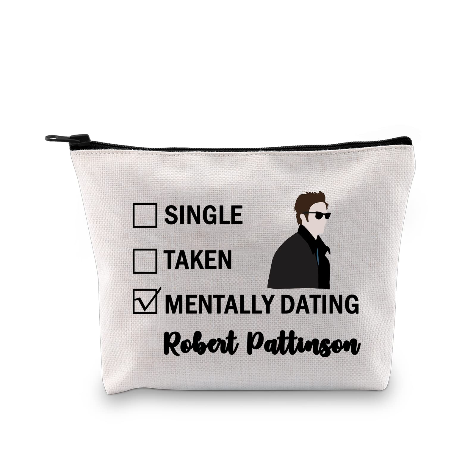 PYOUL Robert P Inspired Gift Mentally Dating Robert P Makeup Bag Edward Fan Cosmetic Bag Robert P Merch (Robert P B EU)