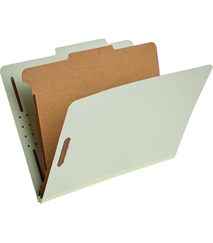 Amazon.com : Universal 10302 Pressboard Classification Folders