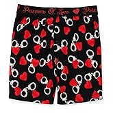 Briefly Stated Novelty Love Style Men's Boxer Shorts