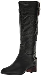 Franco Sarto Womens Jazrin Tall Riding Boots Black