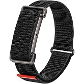 FINTIE Nylon Loop Band Compatible with Google Fitbit Air, Sport Wrist Strap | Custom Fit with Secure Closure, Adjustable Hook-and-Loop, Breathable Durable, Lightweight, All-day Comfort, for Men Women