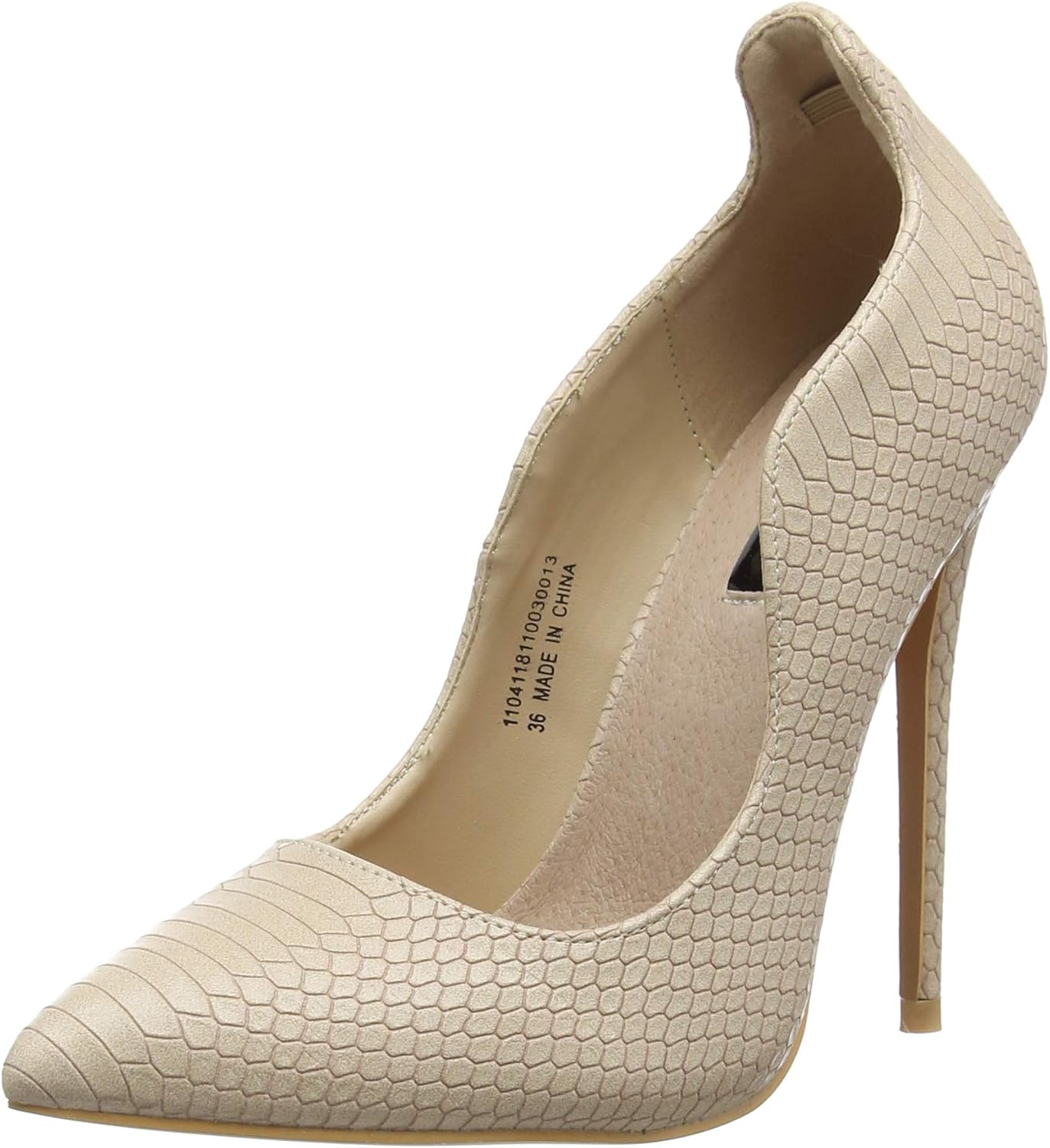 wide fit closed toe heels