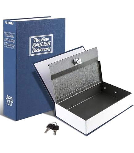 Cajas Fuertes Con Forma De Libro Cerradura De Combinación,