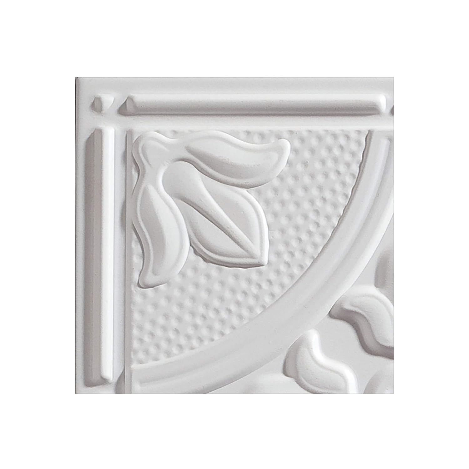 Genesis Easy Installation Antique Lay In White Ceiling Tile