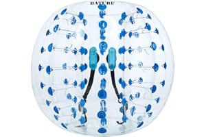 BATURU Human Hamster Ball for Adults, Dia 5 FT Zorb Ball for Adults, Super Durable Inflatable Bumper Balls for Adults Teens, Sumo Balls for Adults, Bubble Soccer Ball, Knocker Ball 1 Pack