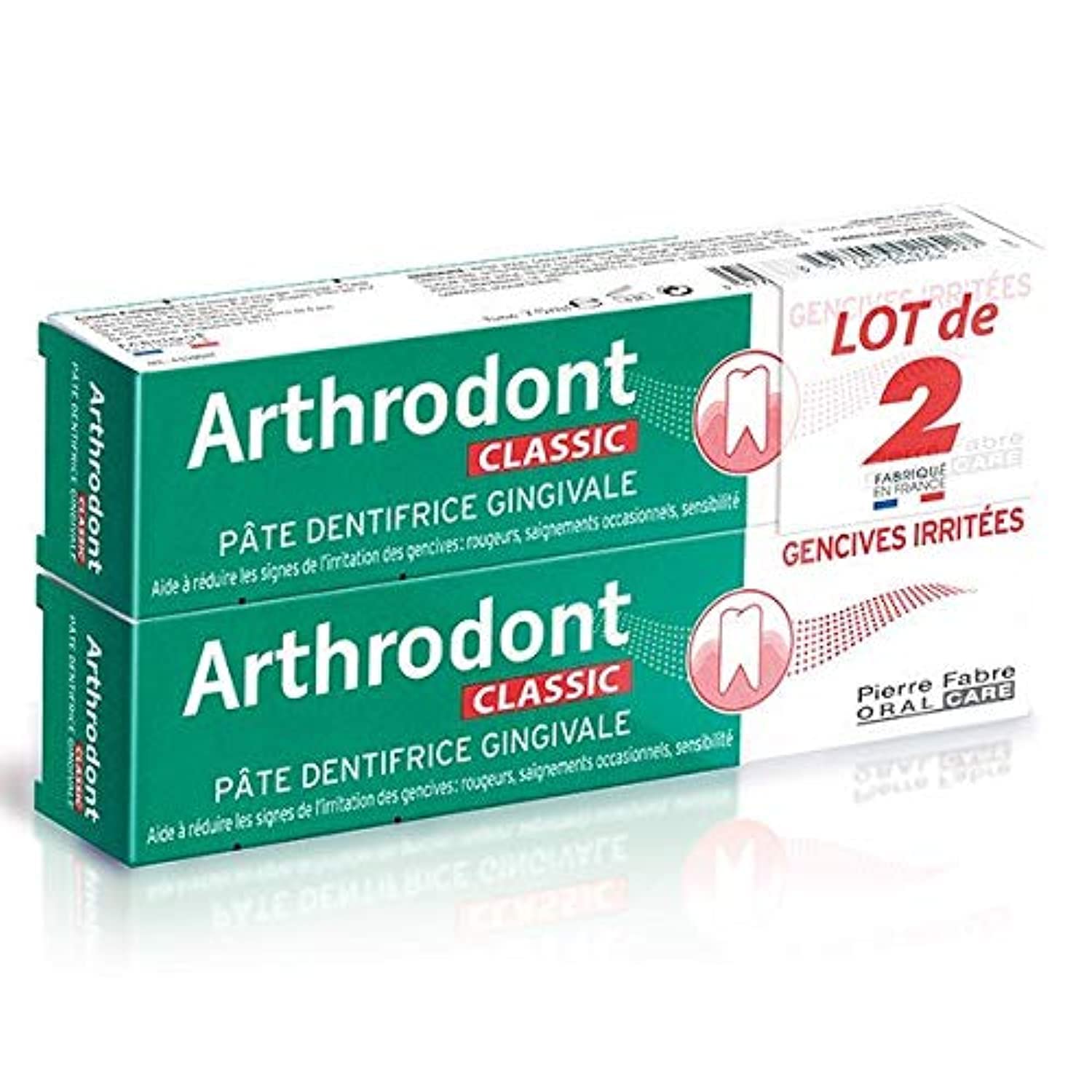 Arthrodont Classic Irritated Gums 2 X 75 Ml (2)