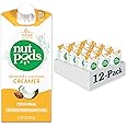 nutpods Dairy-Free Creamer Unsweetened, 11.2 FL OZ (Original, 12-pack) - Whole30 / Paleo / Keto / Vegan / Sugar Free, White