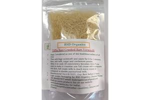 BSD Organics Tiffin Ragi Crushed Raw Vermicelli/Sevee/Semiya (50 Gram / 1.7 Ounce)