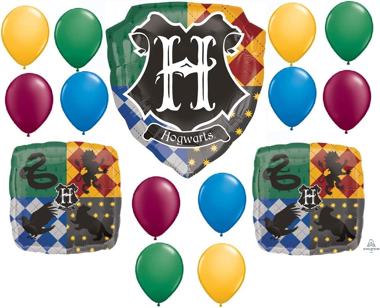 15 Balloons Party Birthday Gift Any Occasion Shield Wizard School Hagrid