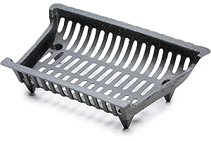 UniFlame 18 Inch Zero Clearance Cast Iron Fireplace Grate