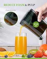 SHARDOR Juicer 800W 3-Speed Centrifugal Stainless Steel High Yield view 6