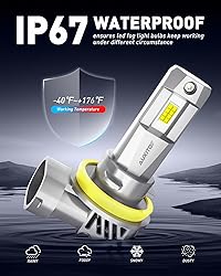 AUXITO H8 H9 H11 Light Bulbs, Direct H11